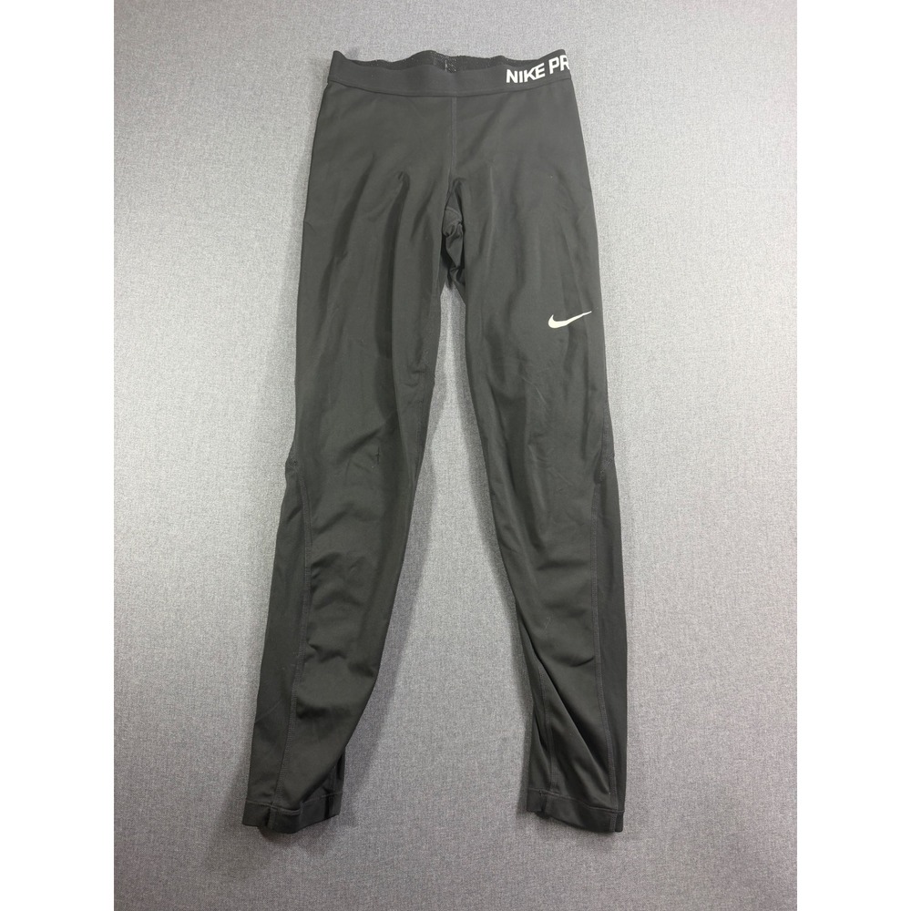 Nike Womens Black Athletic Leggings Tights Small Activewear